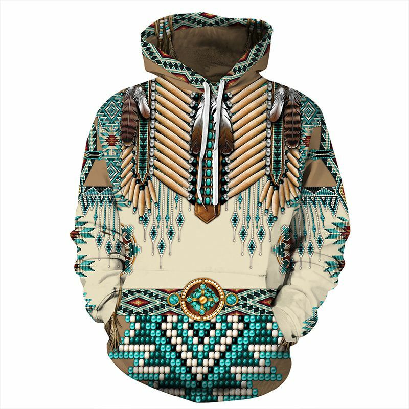 mens tribal pullover